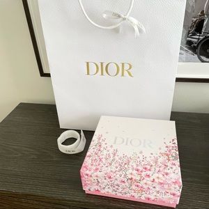 DIOR Box Set, includes box, ribbon, shopping bag